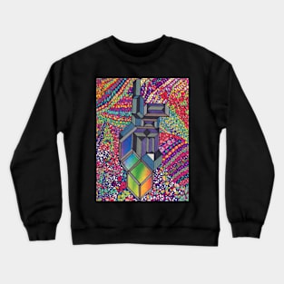 TRITANGLESNPINWHEELS1 Crewneck Sweatshirt